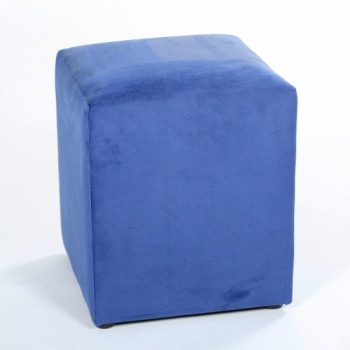 Square Pouf Upholstered 
